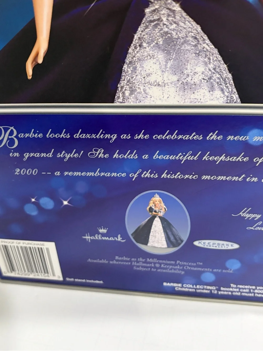 Mattel Barbie Millennium Princess Special Edition Doll 11.5” 2000 NIB Vintage